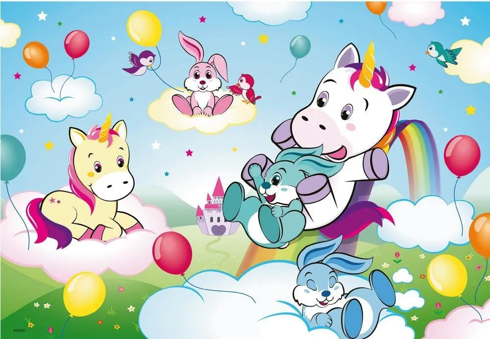 2 x 24 pc Puzzle - Fairytale Unicorn