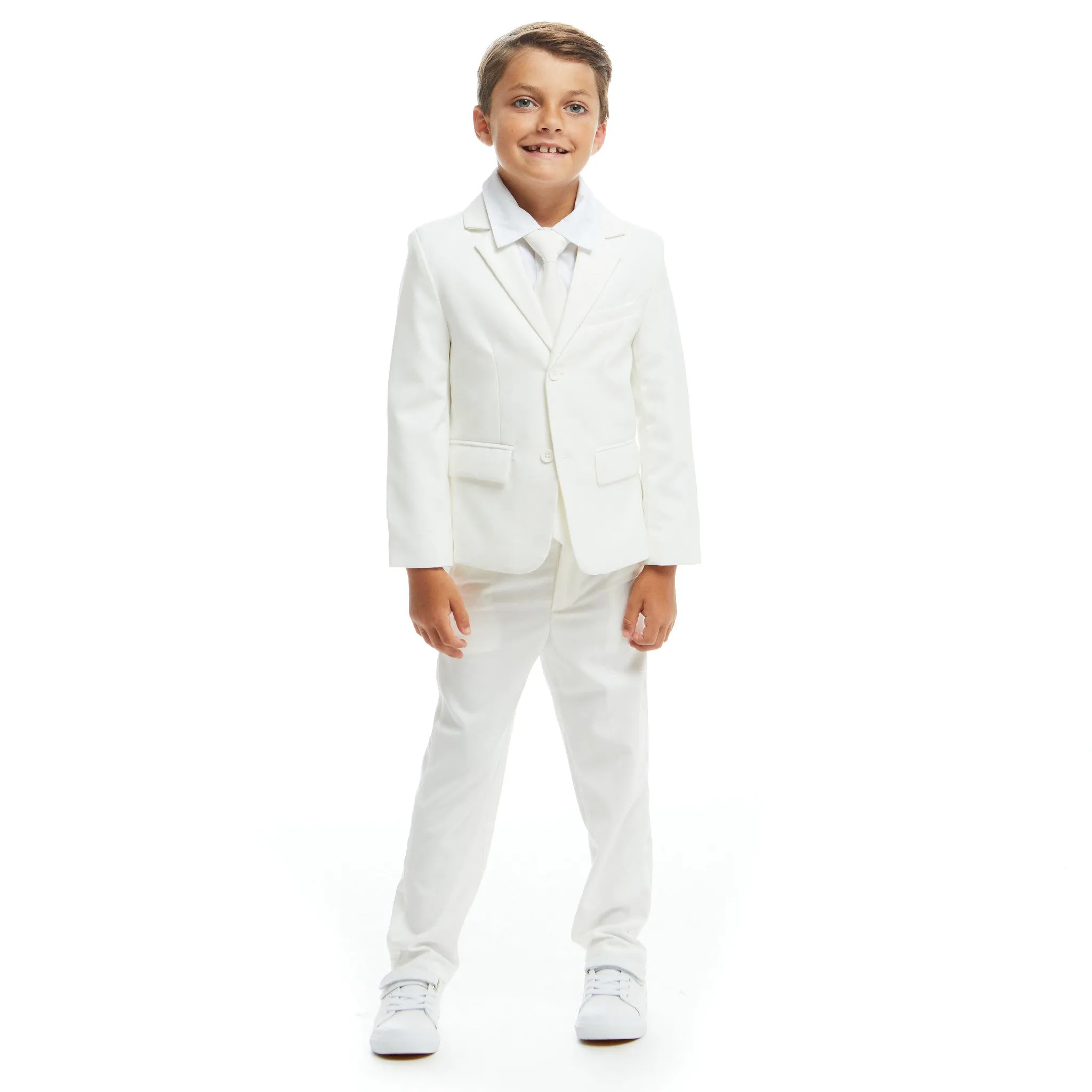 5-piece Suit Set | White
