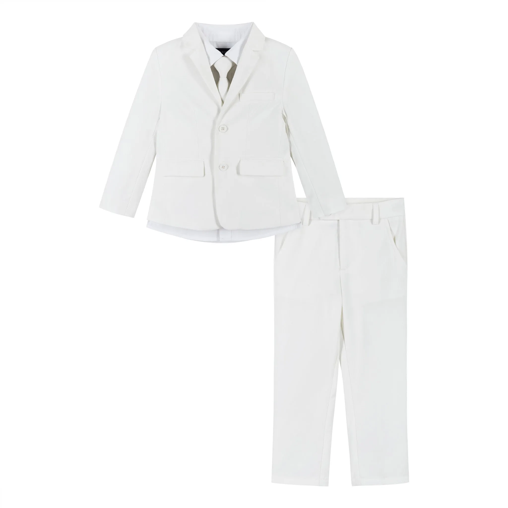 5-piece Suit Set | White