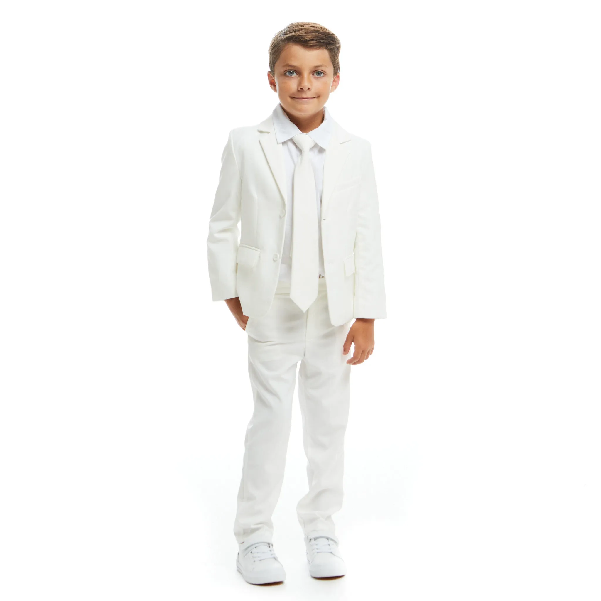 5-piece Suit Set | White