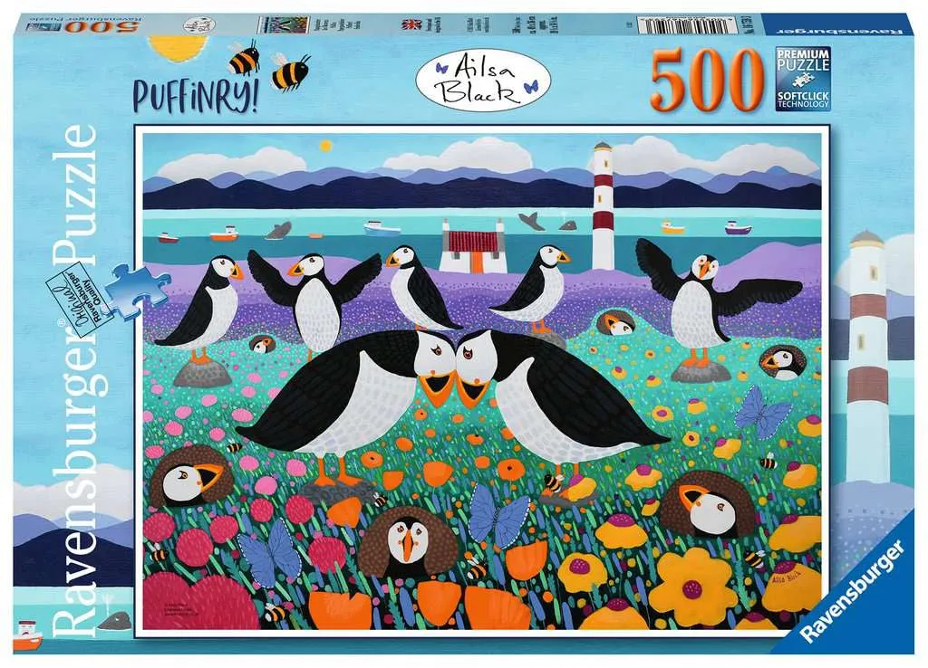 500 pc Puzzle - Puffinry
