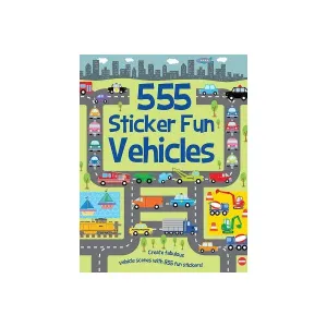 555 Sticker Fun Vehicles