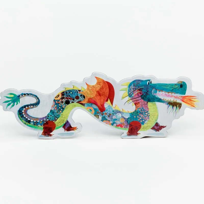 58 Piece Giant Floor Puzzle - Leon the Dragon by Djeco