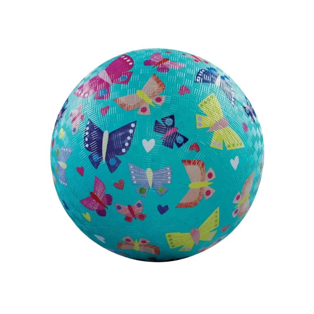 5" Playground Ball - Butterfly Rainbow by Crocodile Creek