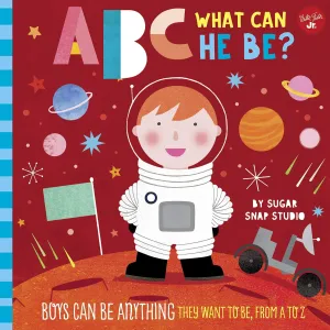 ABC What Can He Be? - Board Book