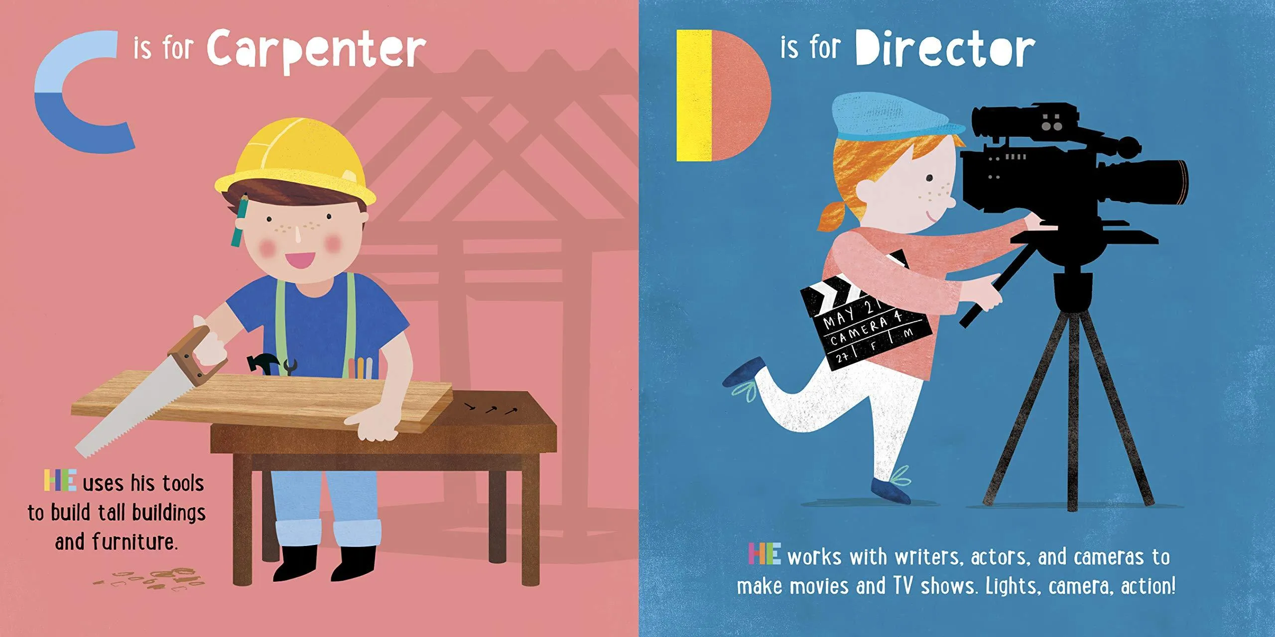 ABC What Can He Be? - Board Book