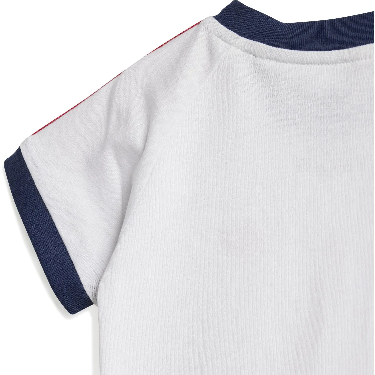 adidas Originals Medium Blue Denim/White Denim Tee Set