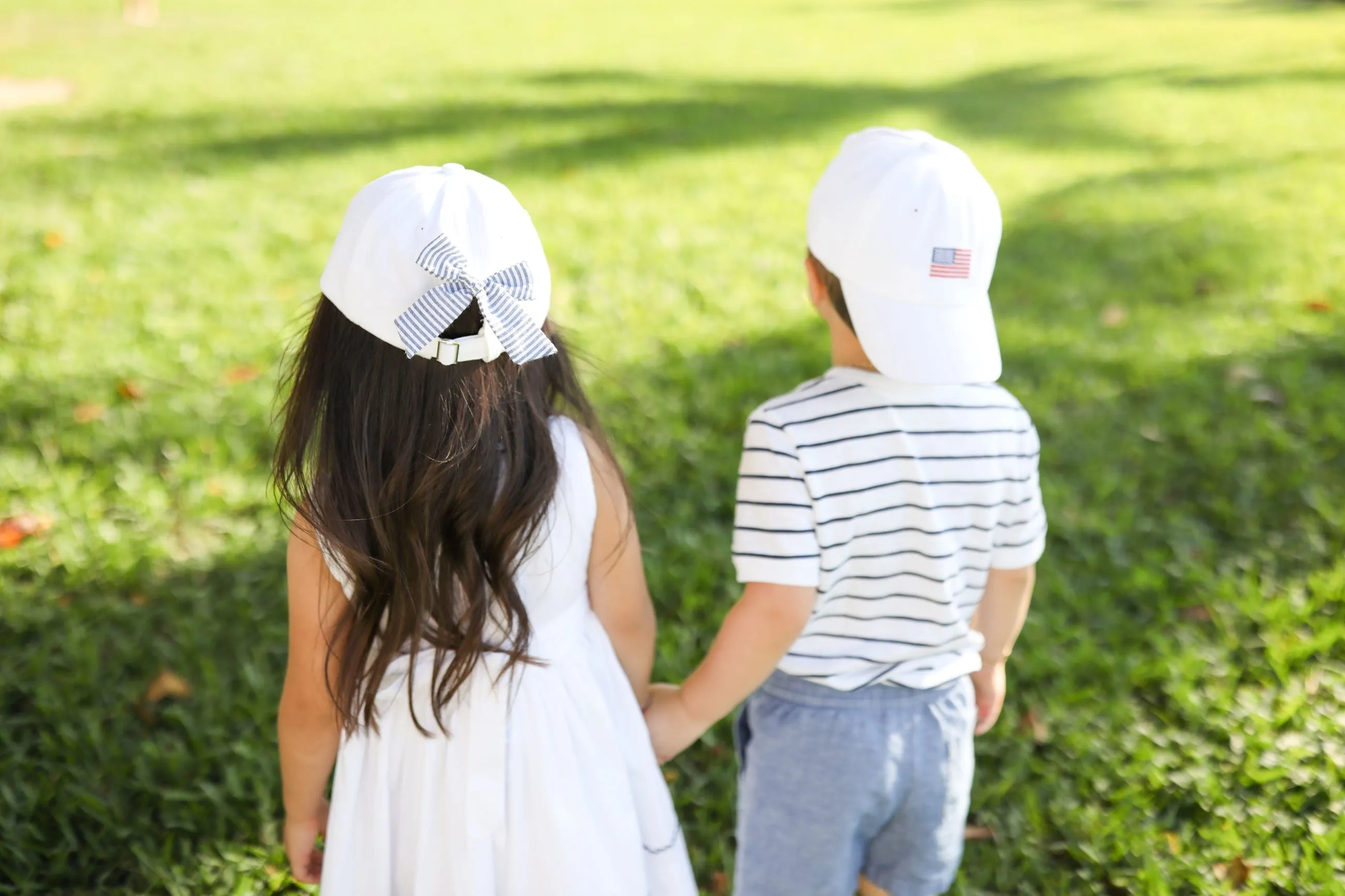 American Flag Baseball Hat (boys)