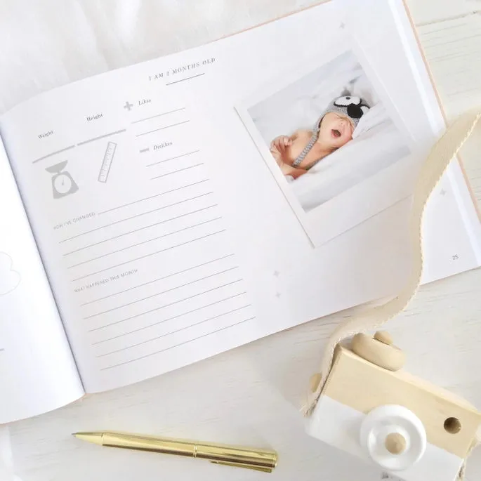 Animals Baby Journal, Keepsake Book
