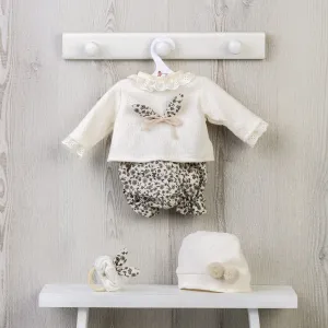 Así Hvid/Blonde Leo Doll Clothing