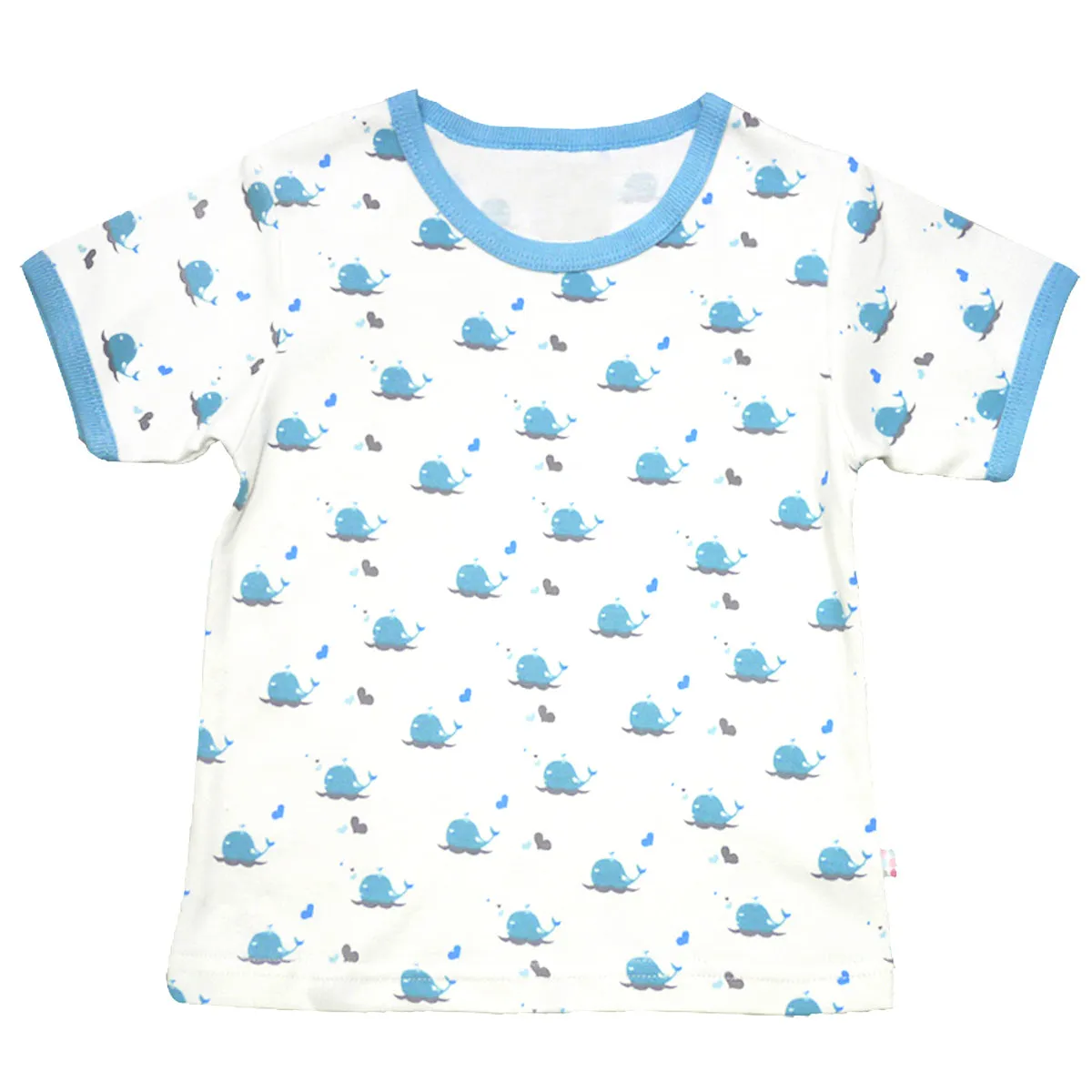 Baby & Toddler Organic Pattern Animal  S/S Tee