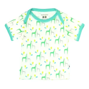 Baby & Toddler Organic Pattern Animal  S/S Tee