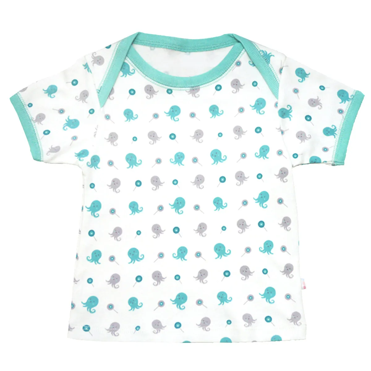 Baby & Toddler Organic Pattern Animal  S/S Tee