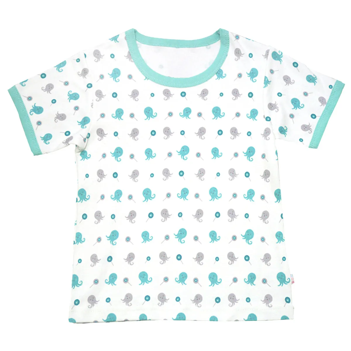 Baby & Toddler Organic Pattern Animal  S/S Tee