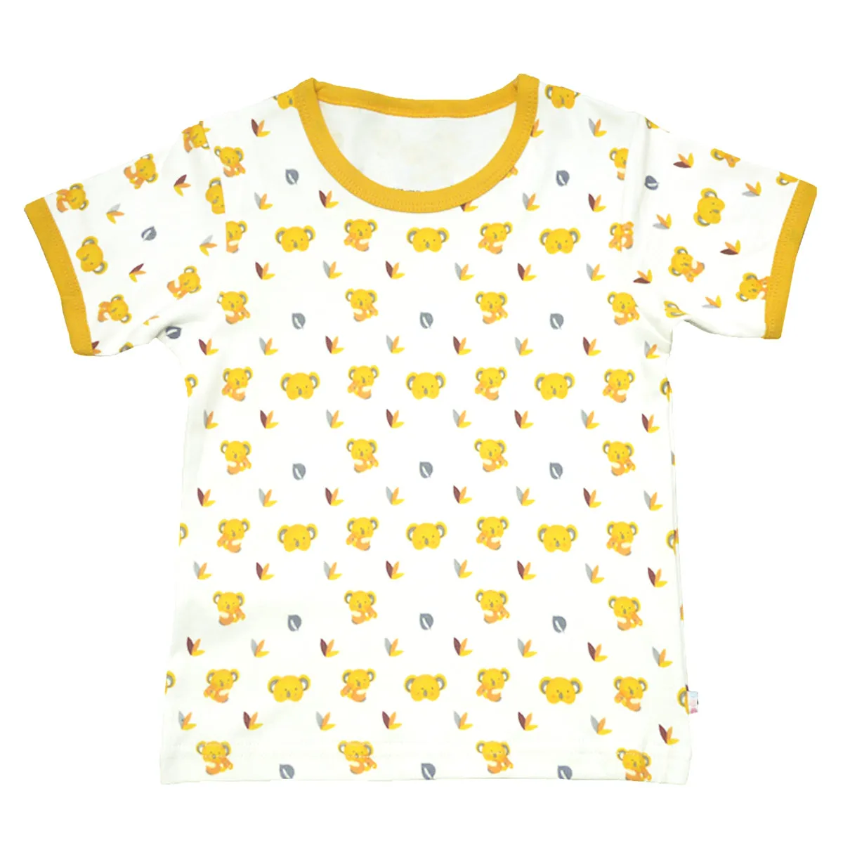 Baby & Toddler Organic Pattern Animal  S/S Tee