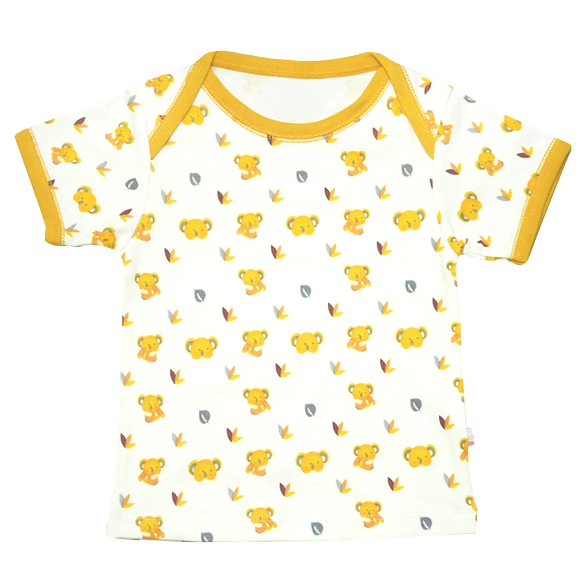 Baby & Toddler Organic Pattern Animal  S/S Tee