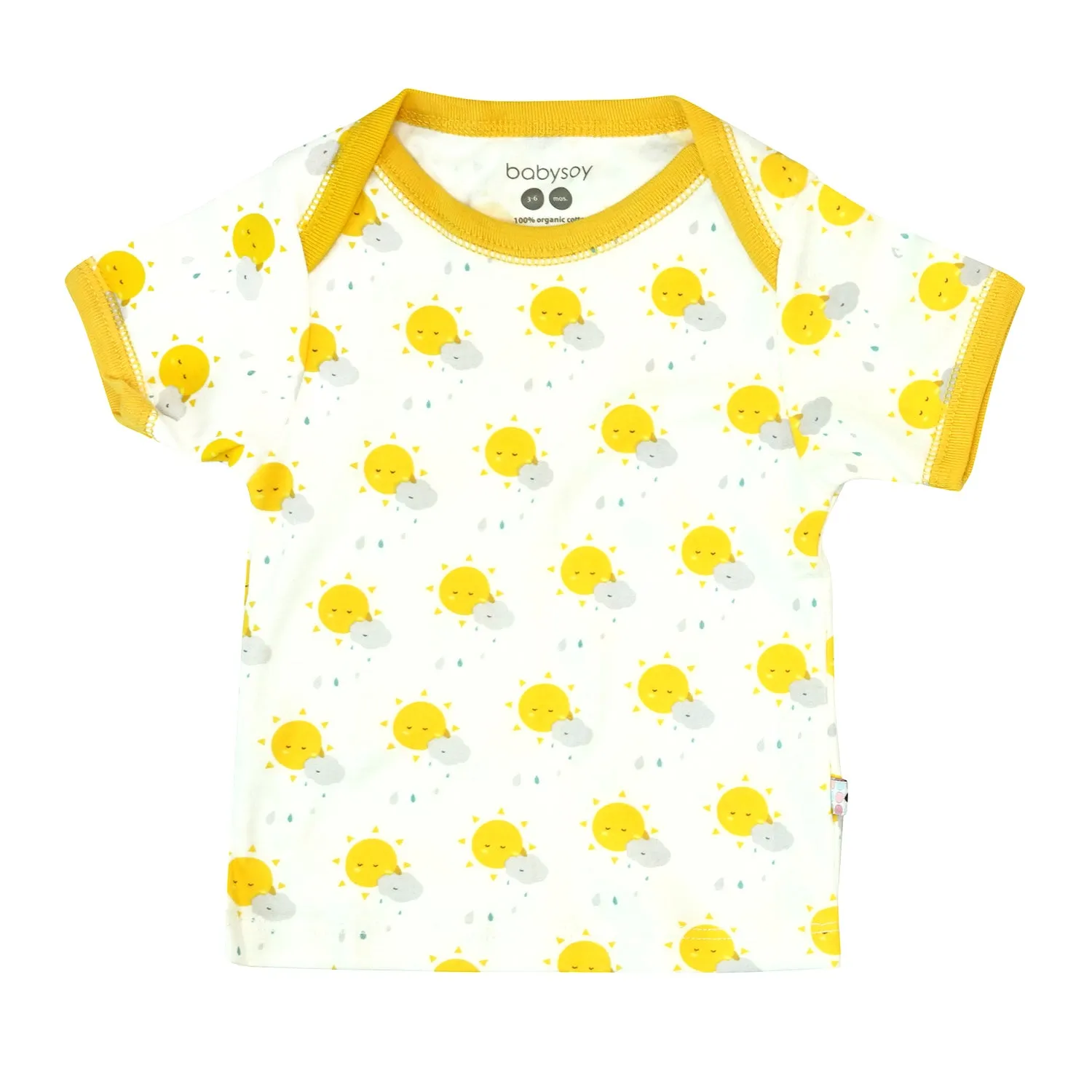 Baby & Toddler Organic Pattern Animal  S/S Tee