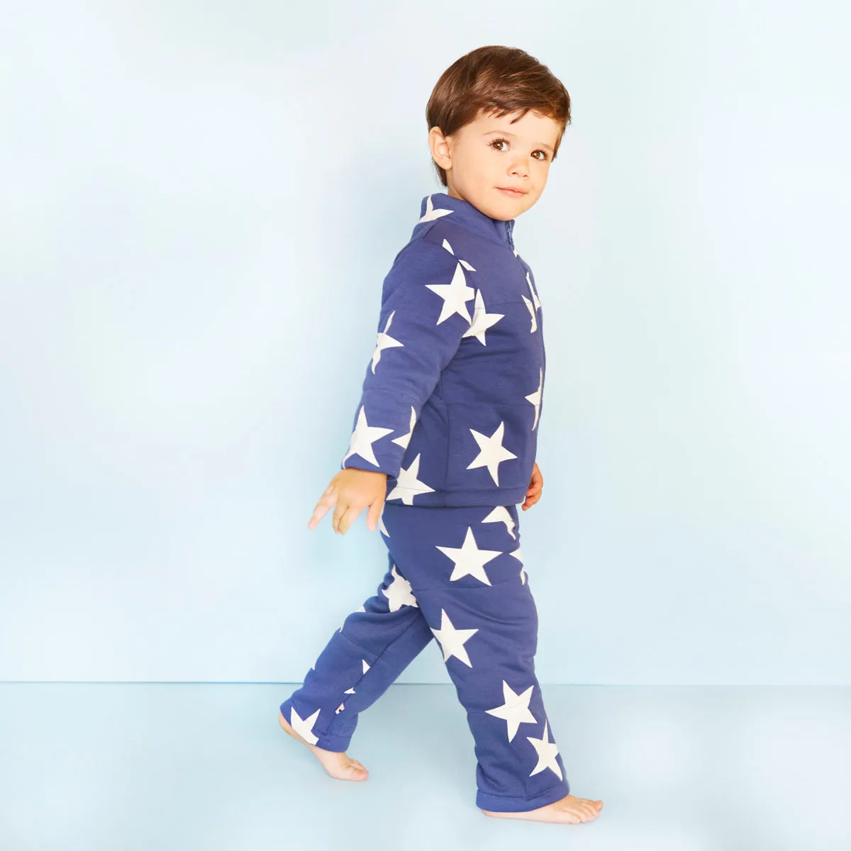 Baby & Tos Star Print Cozy Pants