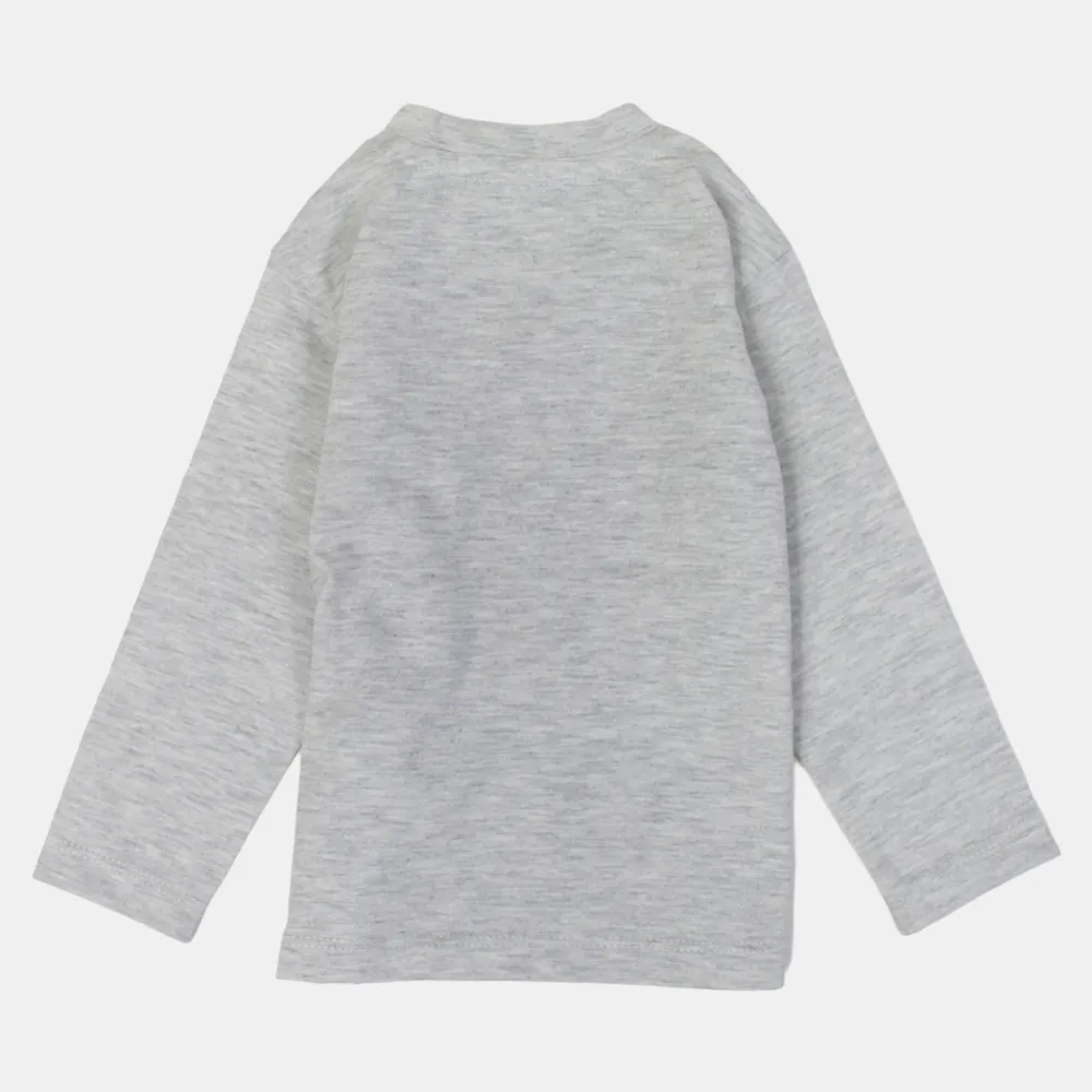 Baby Boys' Cotton Long-Sleeved T-Shirt