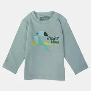 Baby Boys' Cotton Long-Sleeved T-Shirt