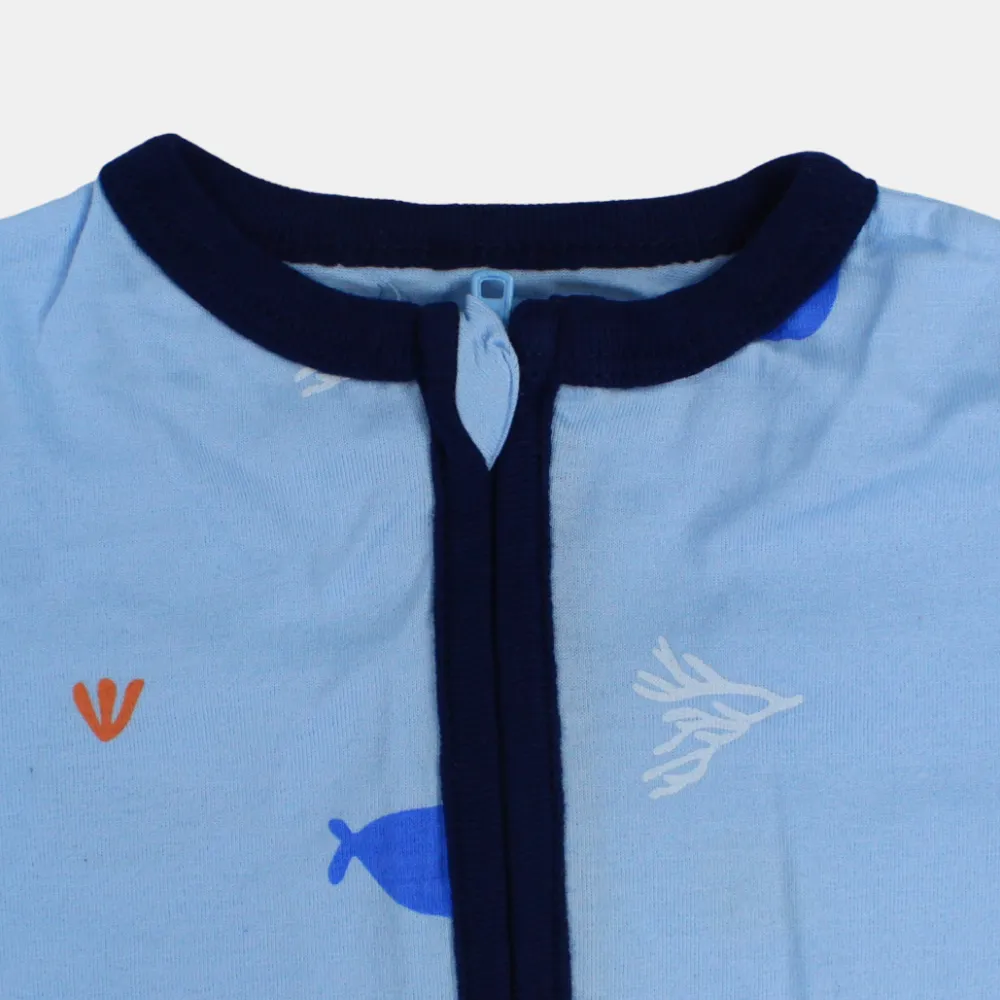 Baby Boys Cotton Romper – Soft & Comfortable