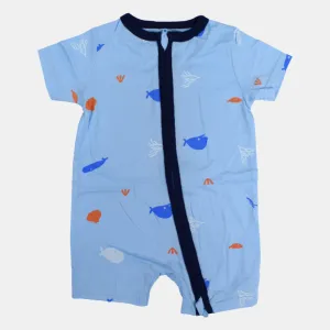 Baby Boys Cotton Romper – Soft & Comfortable