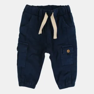 Baby Boys' Gabardine Cargo Pants