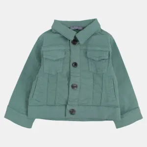 Baby Boys' Gabardine Long-Sleeved Jacket