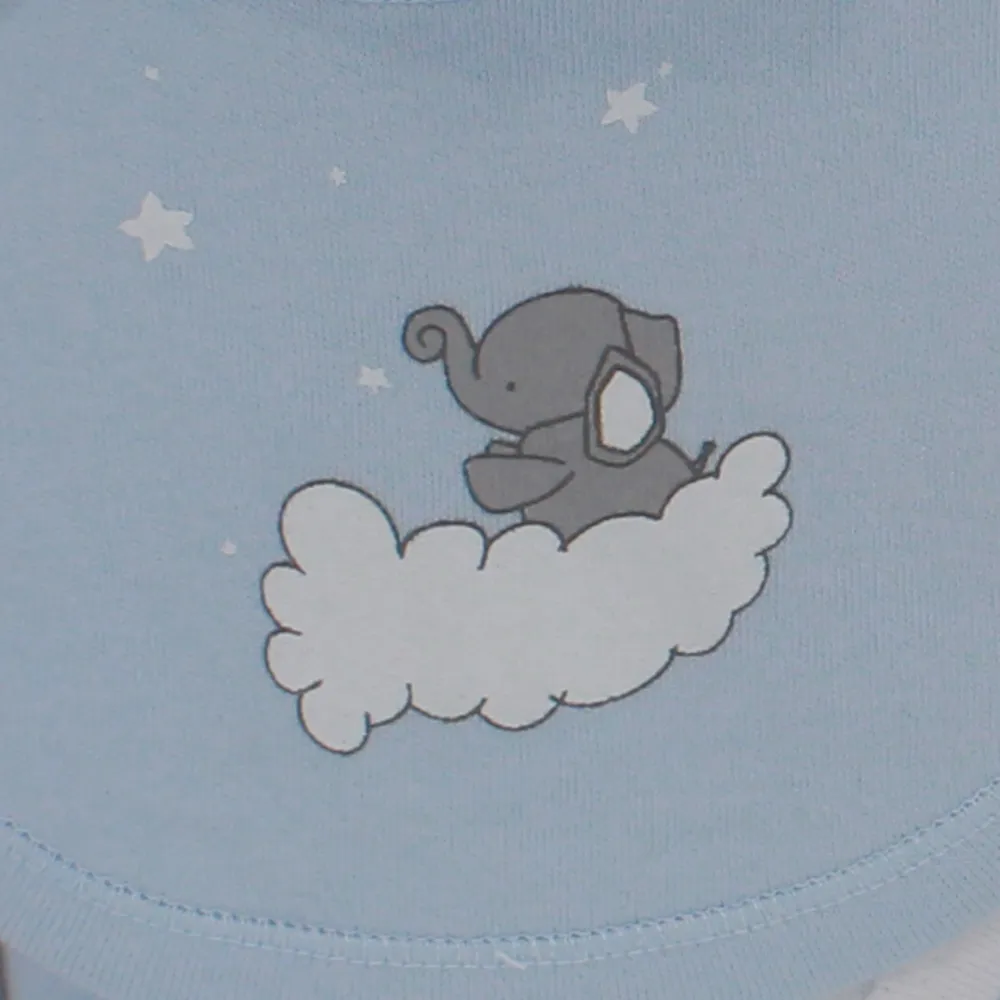 Baby Boys' Gift Box Set – Light Blue Elephant Theme