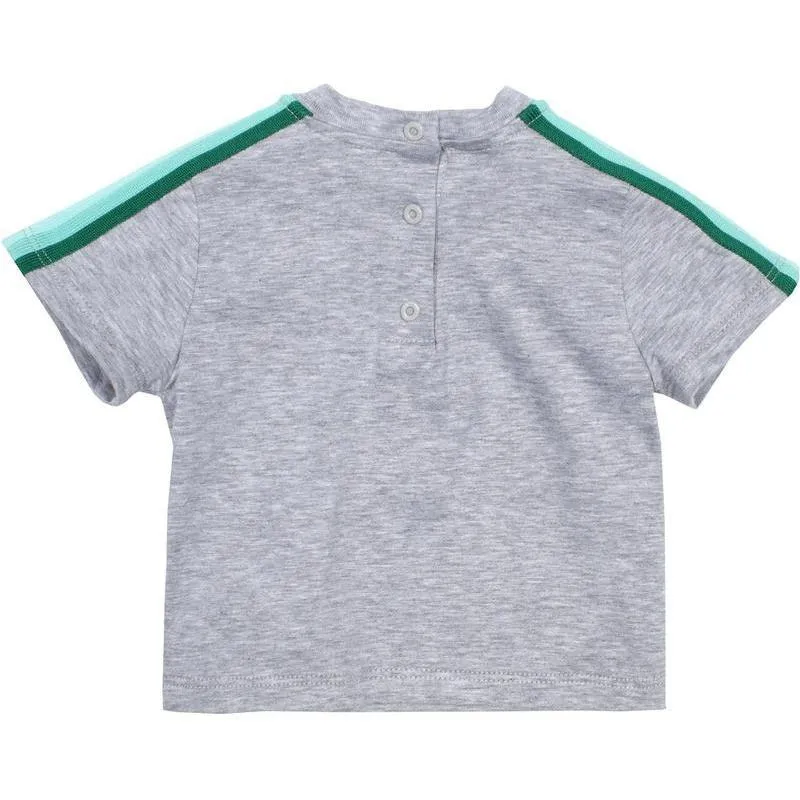 Baby Boys Grey Logo T-Shirt