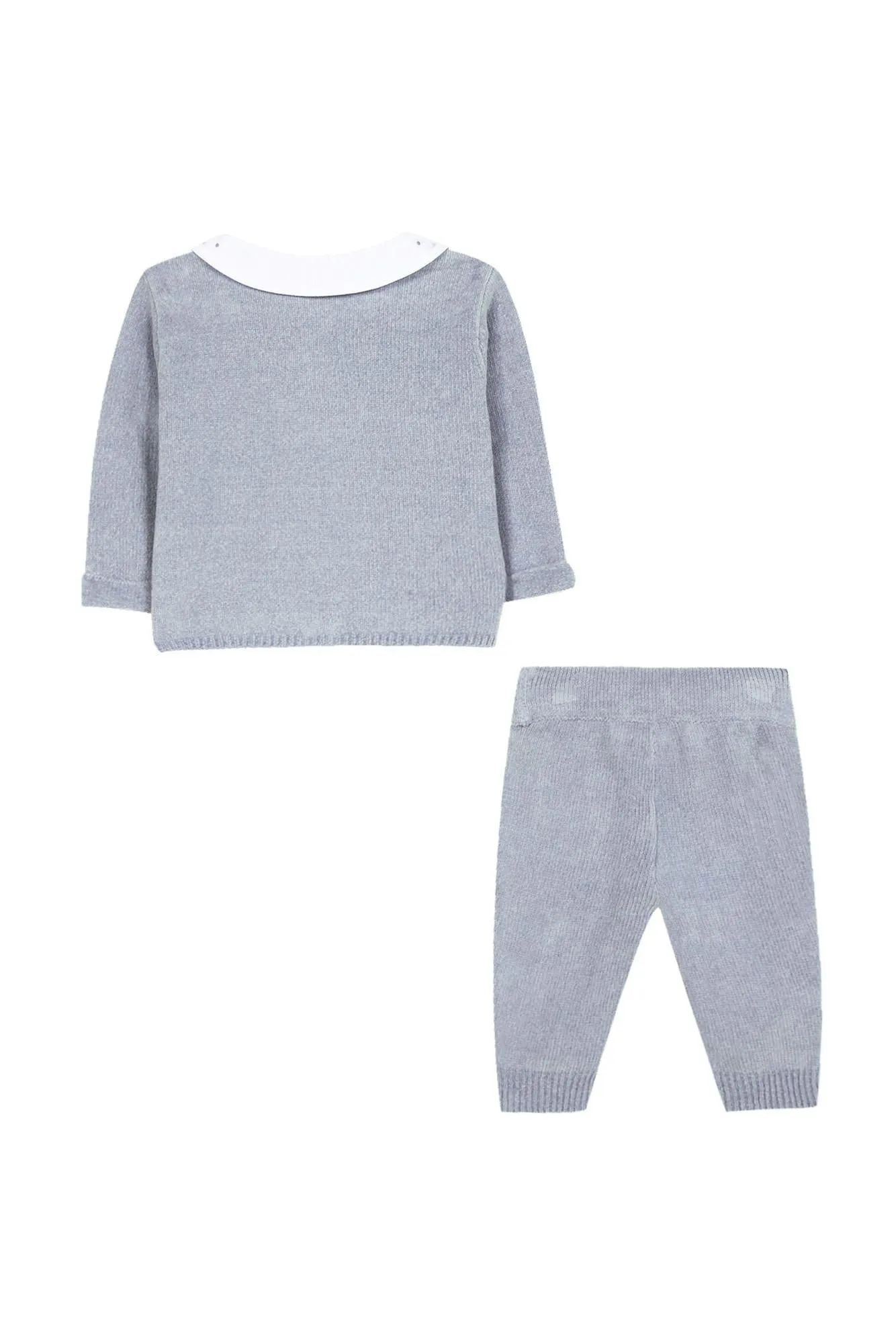 Baby Boys Grey/Green 2 Piece Outfit