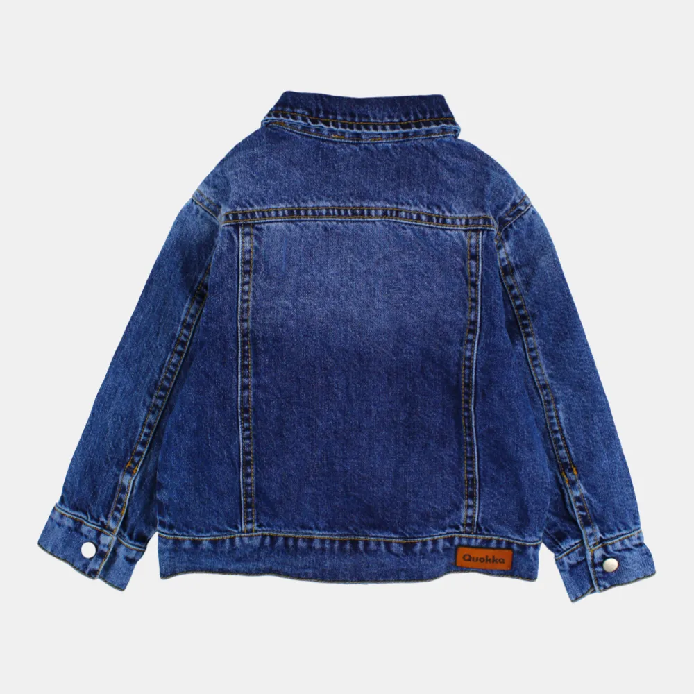 Baby Boys Long-Sleeved Denim Jacket