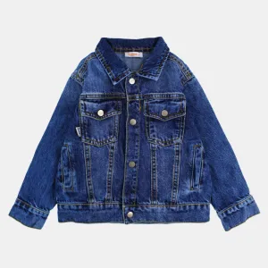Baby Boys Long-Sleeved Denim Jacket