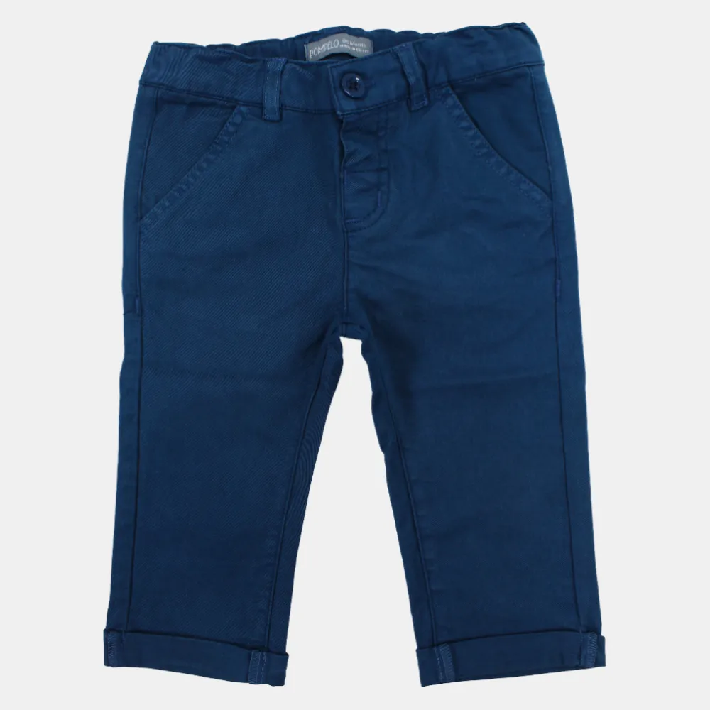 Baby Boys' Navy Gabardine Pants