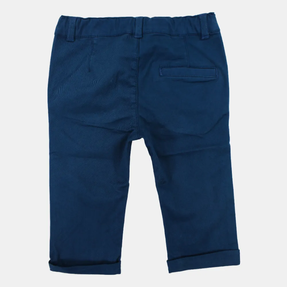 Baby Boys' Navy Gabardine Pants