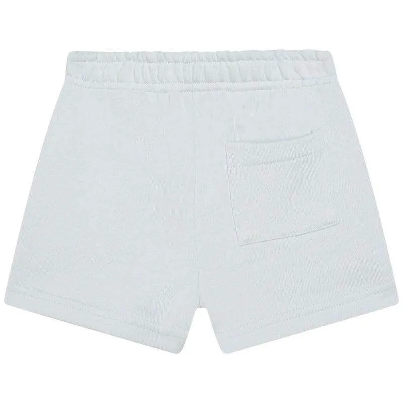 Baby Boys Pale Blue Cotton Jersey Shorts