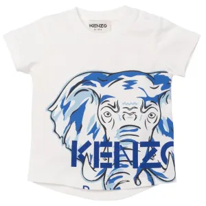 Baby Boys White Elephant T-Shirt