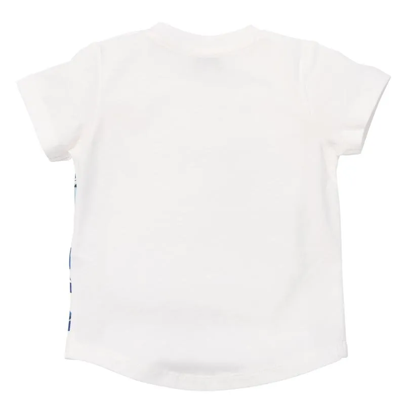 Baby Boys White Elephant T-Shirt