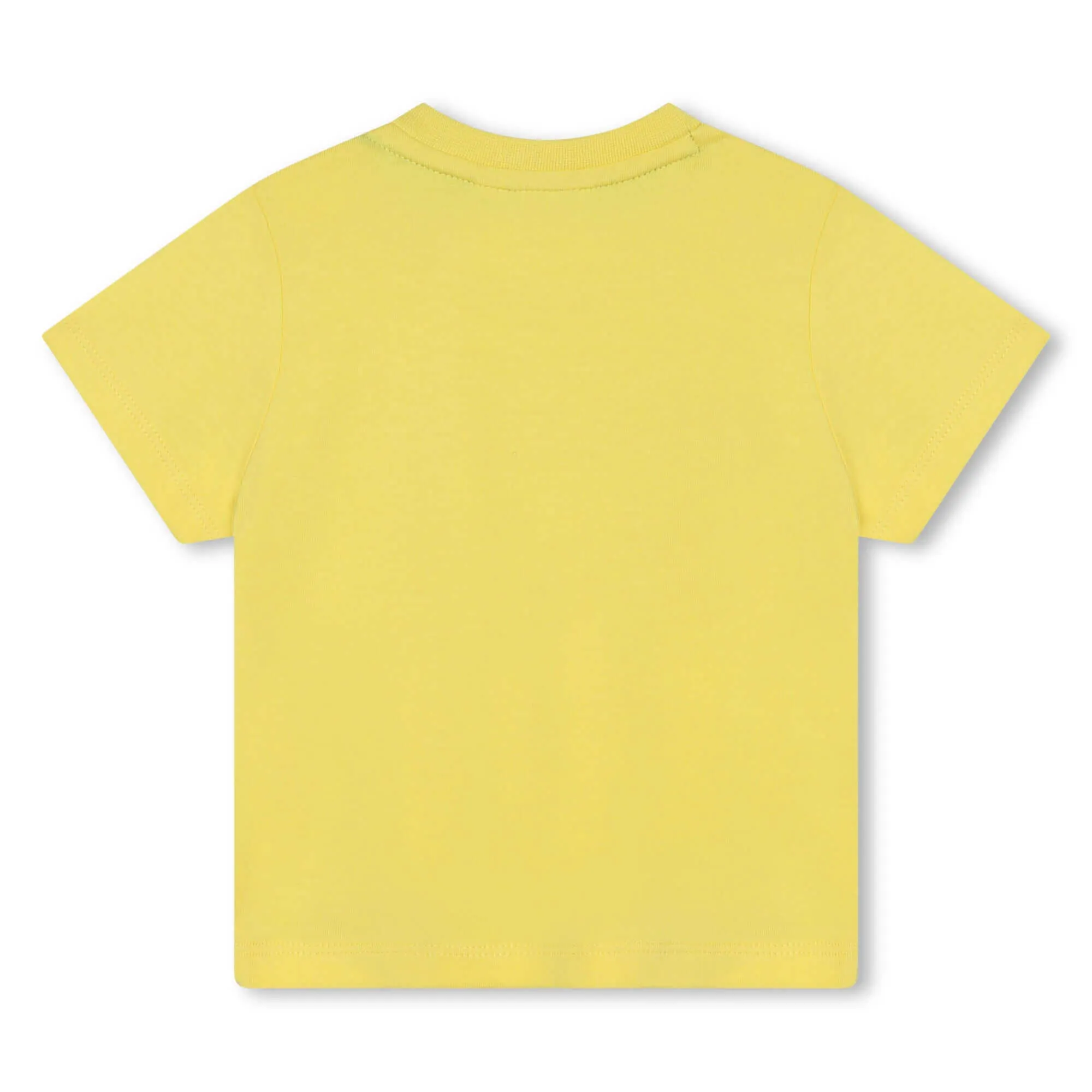 Baby Boys Yellow Short Logo Sleeve T-Shirt