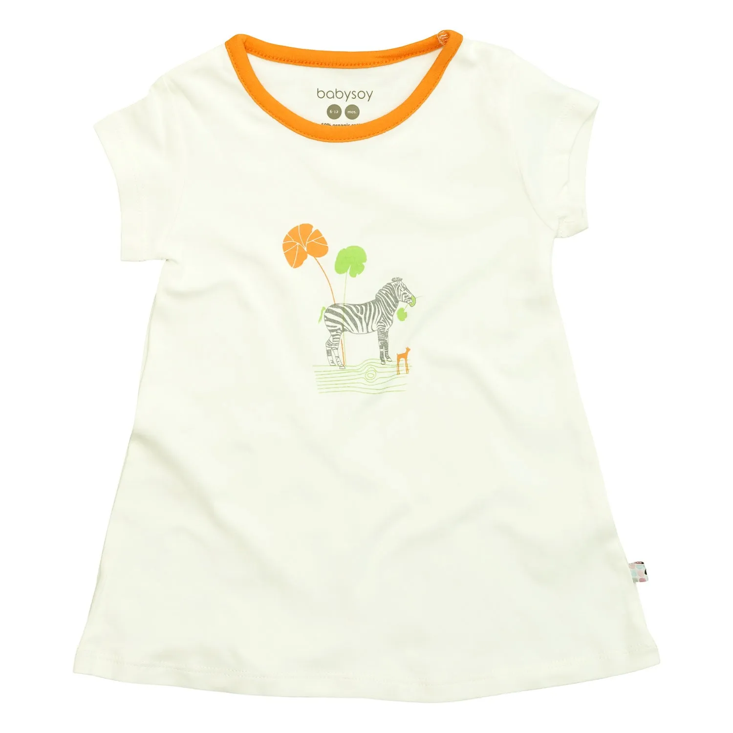 Baby Girl Animal Print A-line Tee