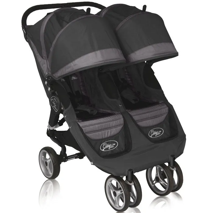 Baby Jogger 2010 City Mini Double EXCLUSIVE Black/Gray