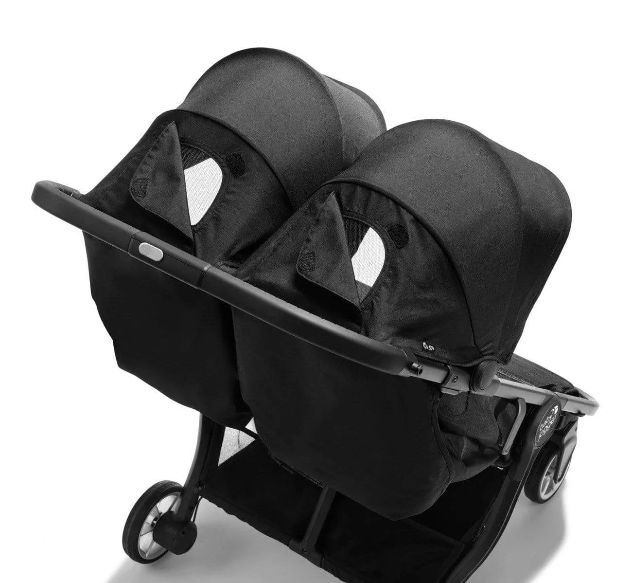 Baby Jogger City Tour 2 Double, Twin Bundle - Pitch Black