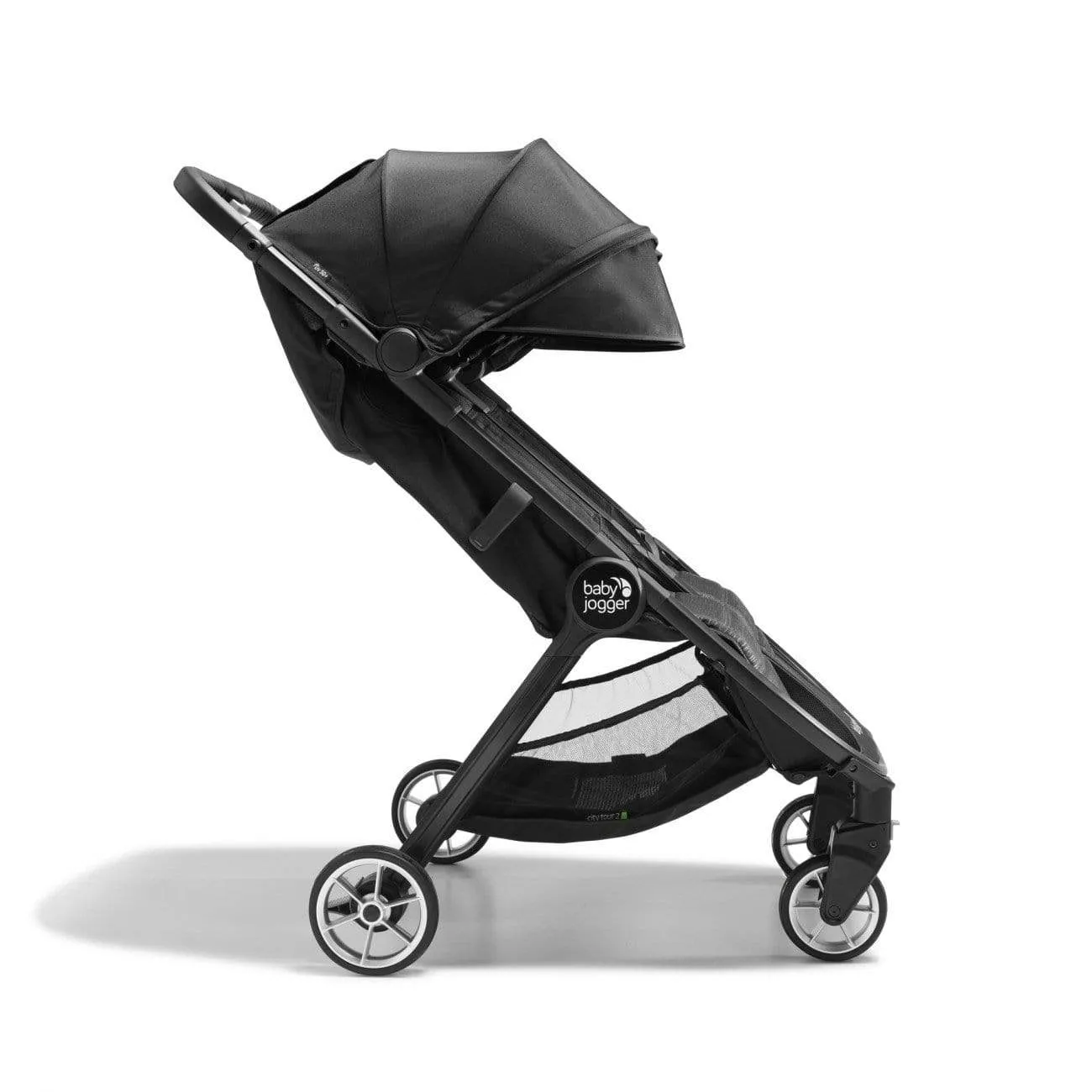 Baby Jogger City Tour 2 Double, Twin Bundle - Pitch Black