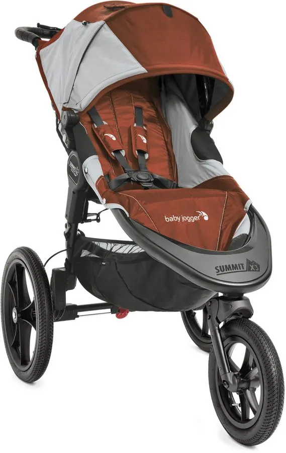 Baby Jogger OPEN BOX 2016 Summit X3 Single Jogging Stroller - Orange / Gray
