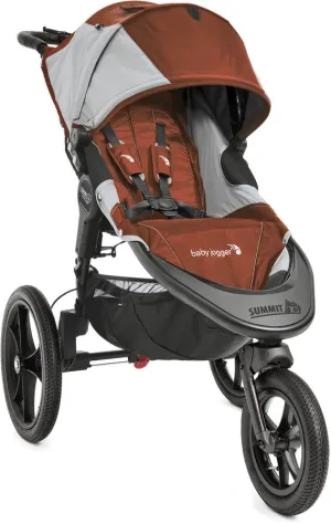 Baby Jogger OPEN BOX 2016 Summit X3 Single Jogging Stroller - Orange / Gray