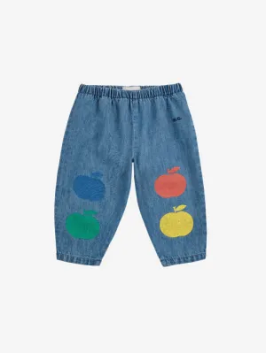 Baby Poma Denim Pants