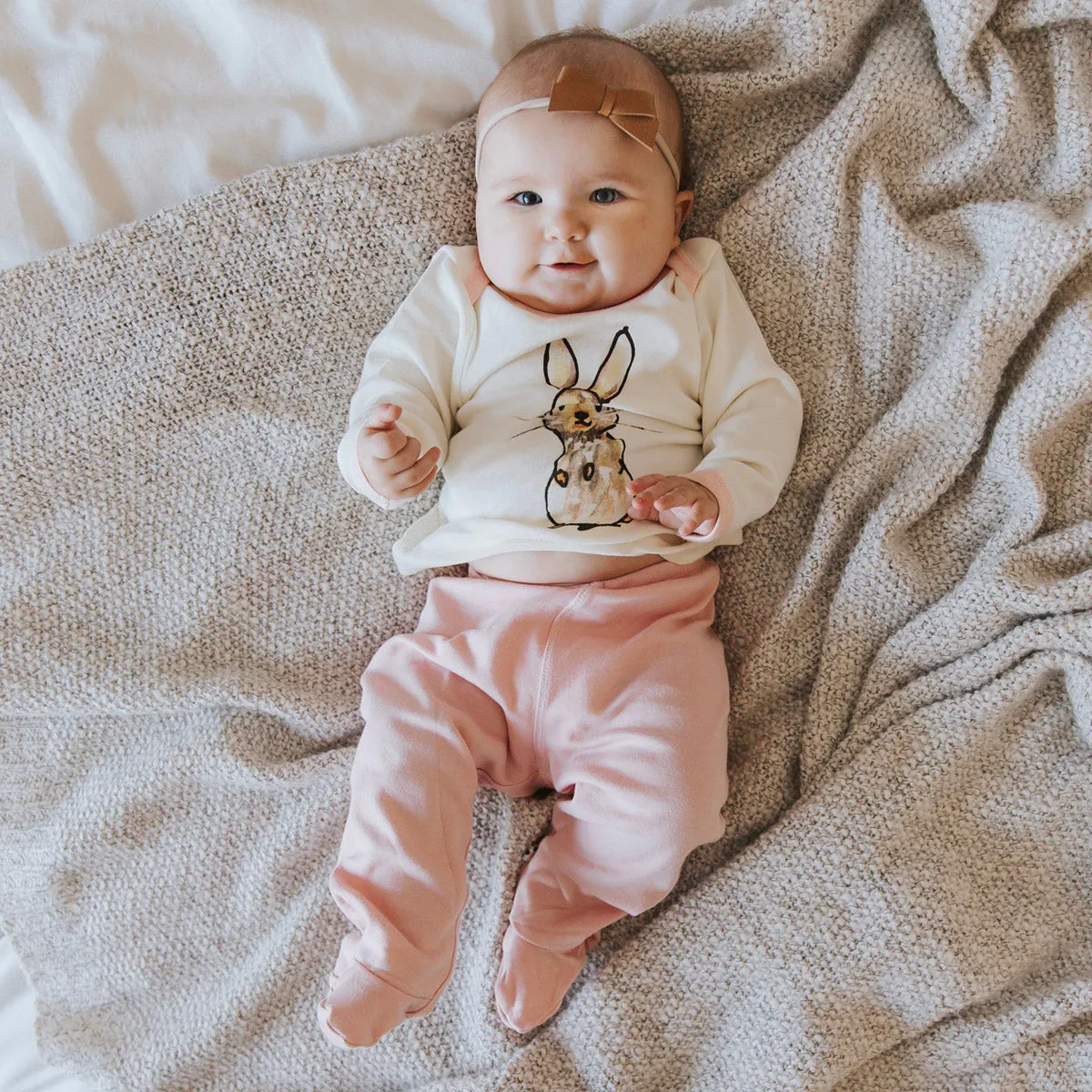Baby Solid Colored Footie/Footed Pants