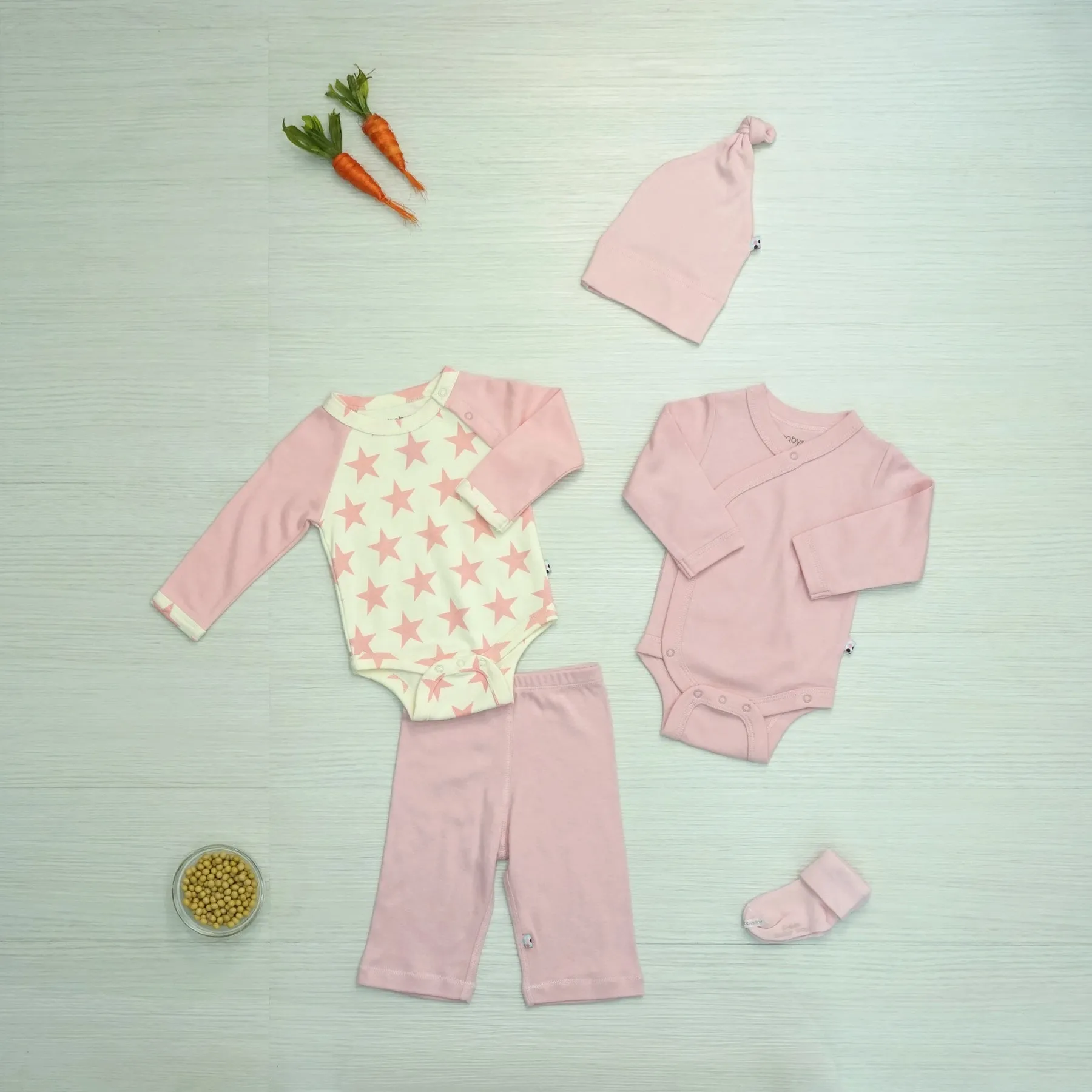 Babysoy Modern Bodysuit Outfit Gift Sets