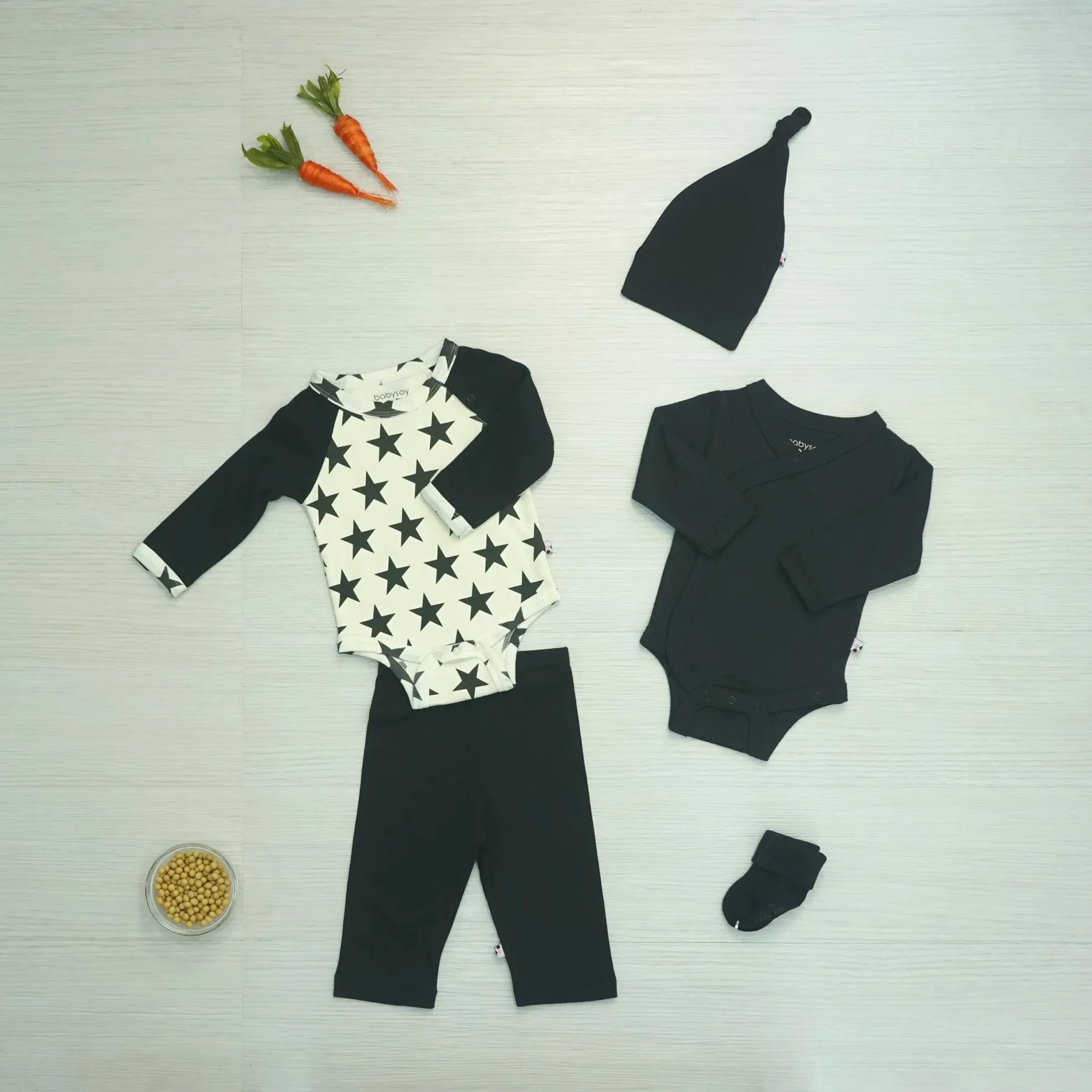 Babysoy Modern Bodysuit Outfit Gift Sets