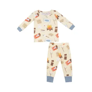 Bamboo Long Sleeve Lounge Wear Set - S'mores by Angel Dear